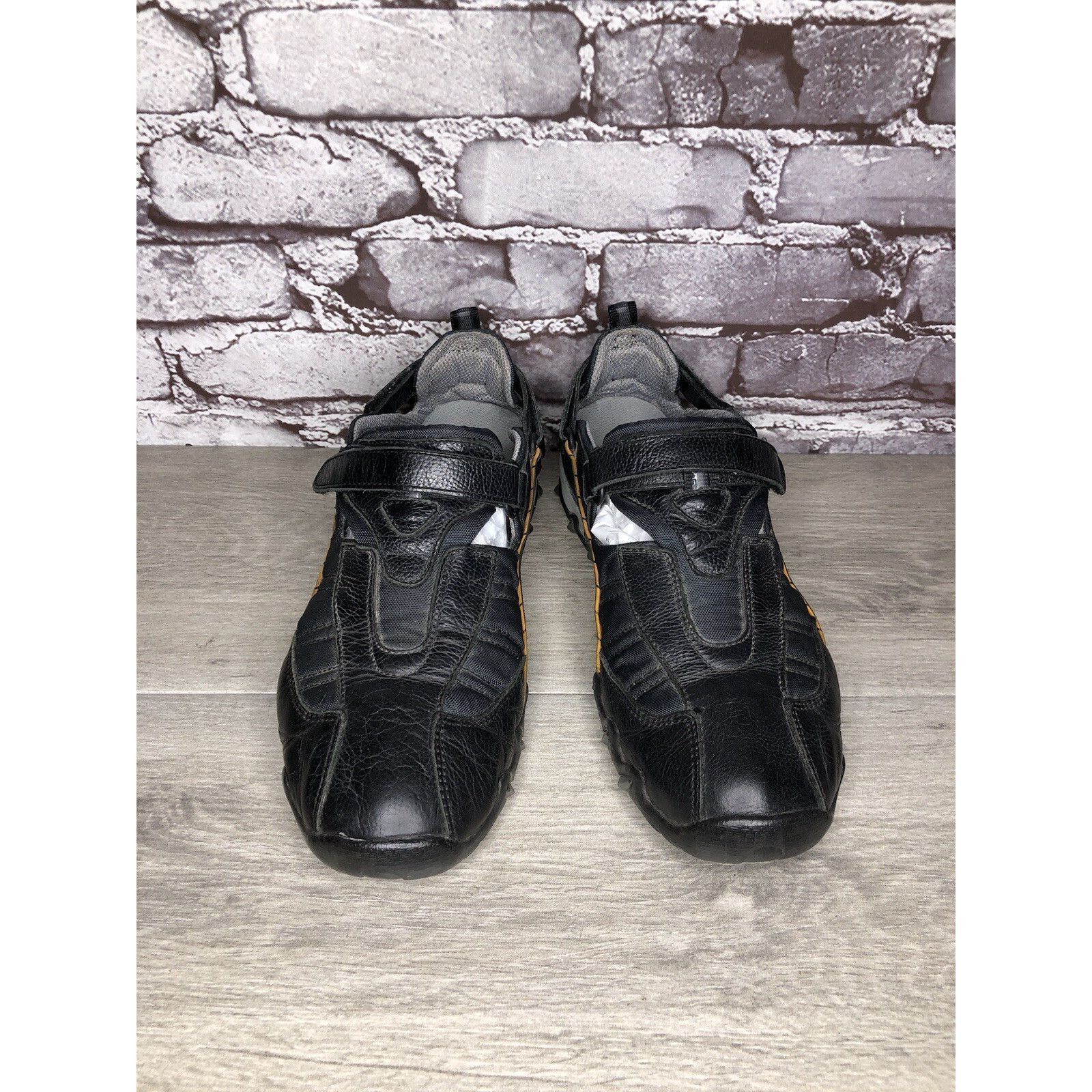 Mephisto Allrounder Mephisto Black Leather Mesh Comfort Sneakers Shoe Size US 8 / EU 41 - 21 Thumbnail