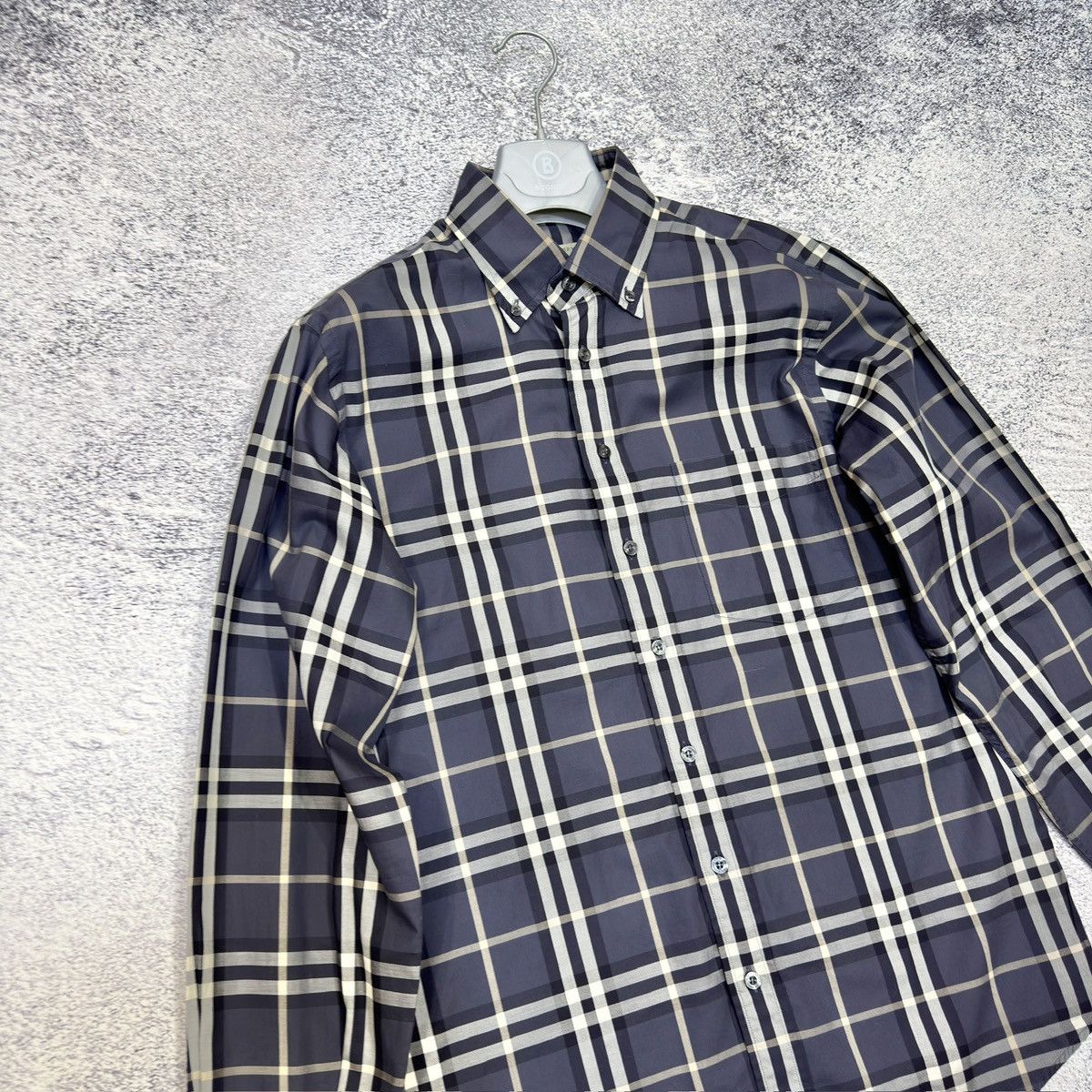 Burberry Burberry Mens Cotton Shirt M size Size US M / EU 48-50 / 2 - 3 Thumbnail