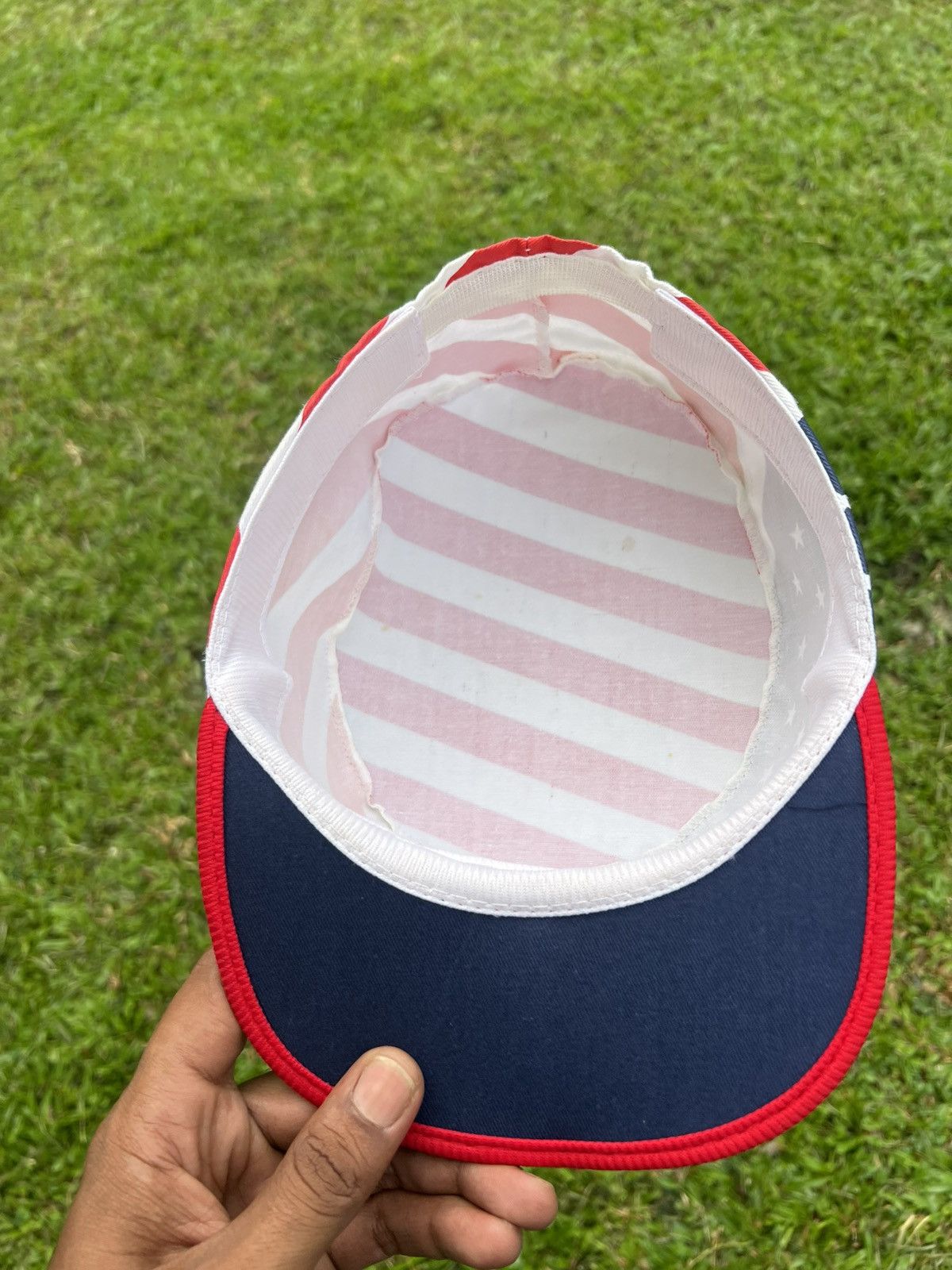 Vintage PAINTERS HAT AMERICA FLAG Size ONE SIZE - 5 Thumbnail