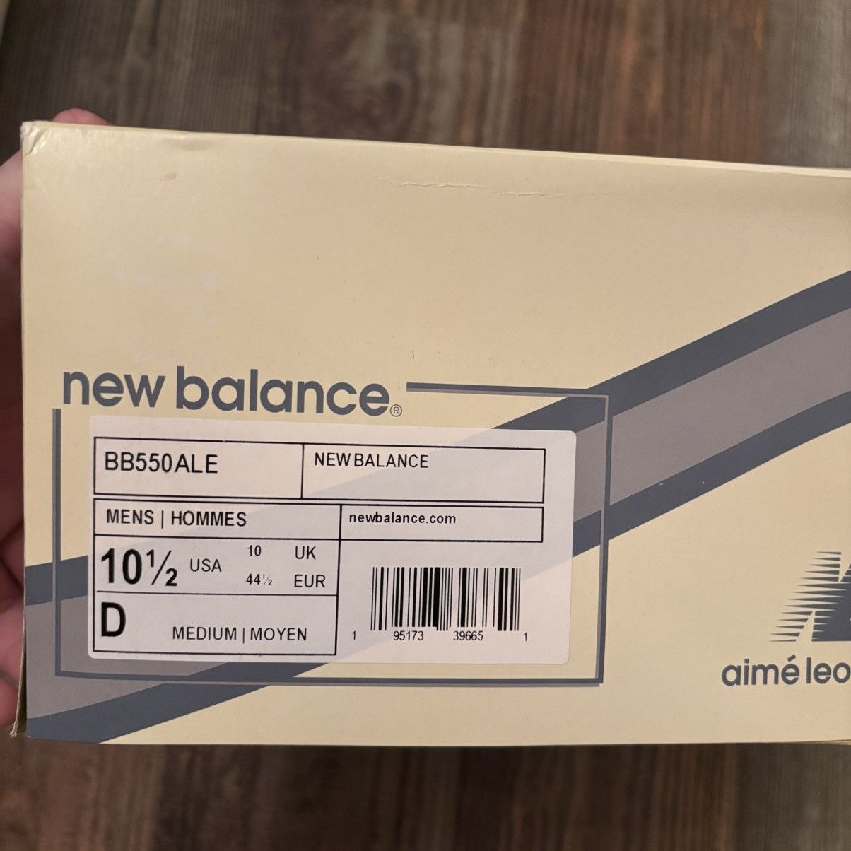 New Balance New Balance x Aime Leon Dore 550 White Grey Size US 10.5 / EU 43-44 - 14 Thumbnail