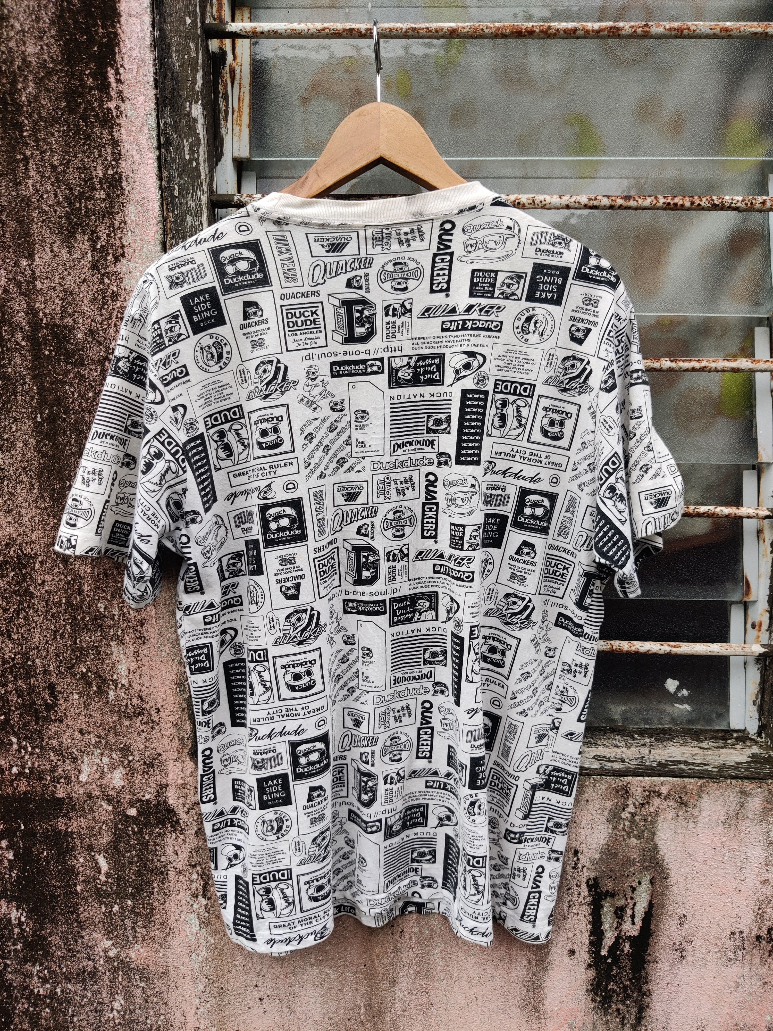 Japanese Brand Vintage Duck Dude AOP Shirt Size US L / EU 52-54 / 3 - 3 Thumbnail