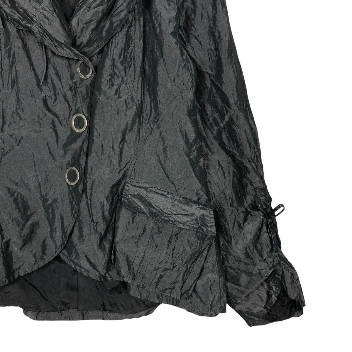 Vintage LIGHT BUTTON JACKET DOUBLE COLLAR IRENE VAN RYB ISSEYMIYAKE Size US M / EU 48-50 / 2 - 7 Thumbnail