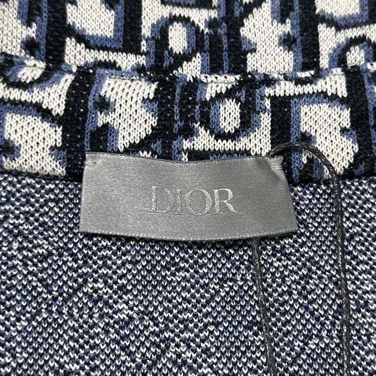 Dior Dior Knitted Shirt Jacket With Logo Print-2505 Size US M / EU 48-50 / 2 - 4 Thumbnail