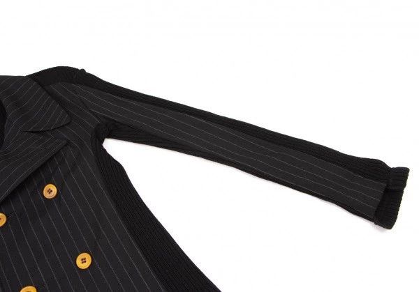 Comme des Garcons Comme des Garcons Dark gray vintage striped double-breaste Size M / US 6-8 / IT 42-44 - 6 Thumbnail