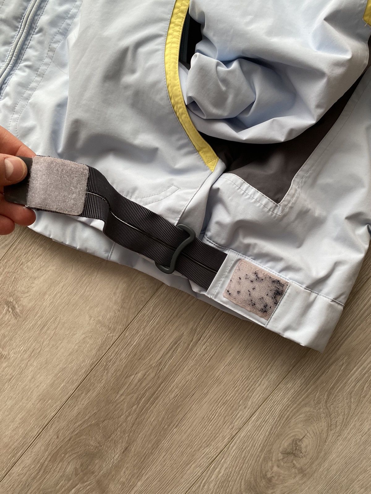 Nike × Nike ACG × Vintage Nike ACG Vintage Grey Baby Blue Tech Windbreaker Jacket Size M / US 6-8 / IT 42-44 - 11 Thumbnail
