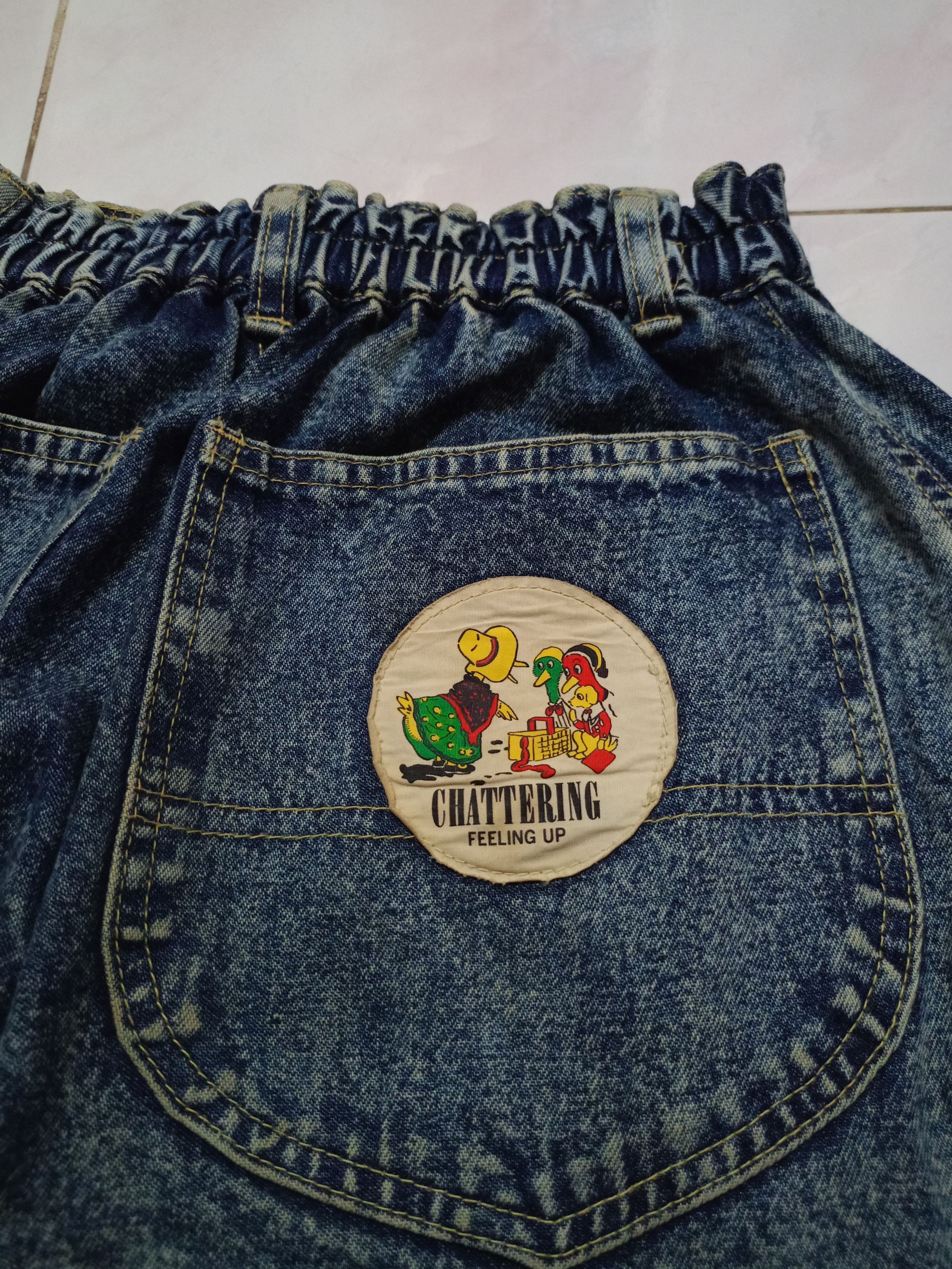 Japanese Brand Bush pant X very rare X ASIC wash Size US 29 - 12 Thumbnail