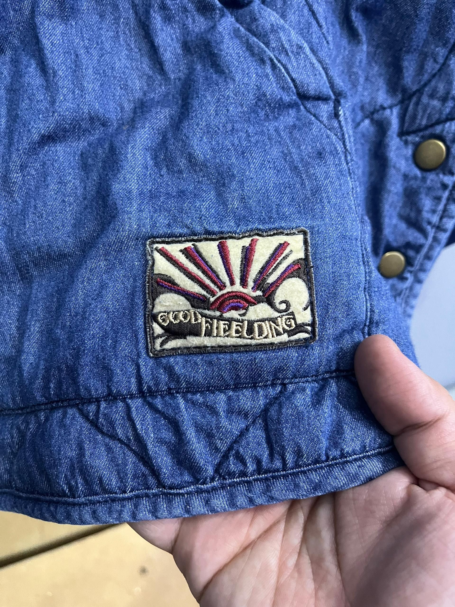 GRN Amina x grn Embroidered Indigo Quilt Jacket Size US L / EU 52-54 / 3 - 5 Thumbnail
