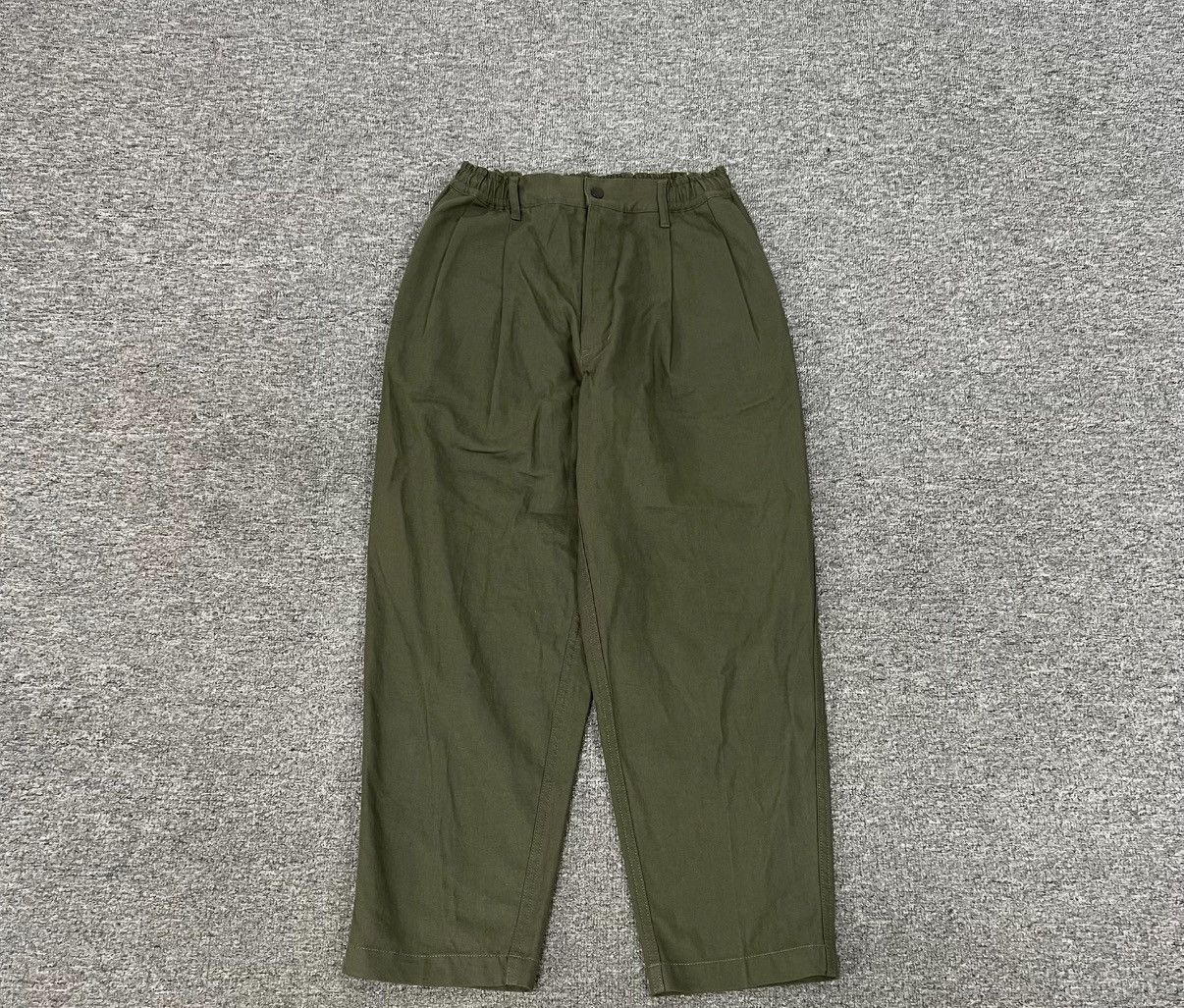 N.Hoolywood N.Hoolywood Military Style Relaxed Wide-Leg Pants J16 Size US 36 / EU 52 - 1 Thumbnail