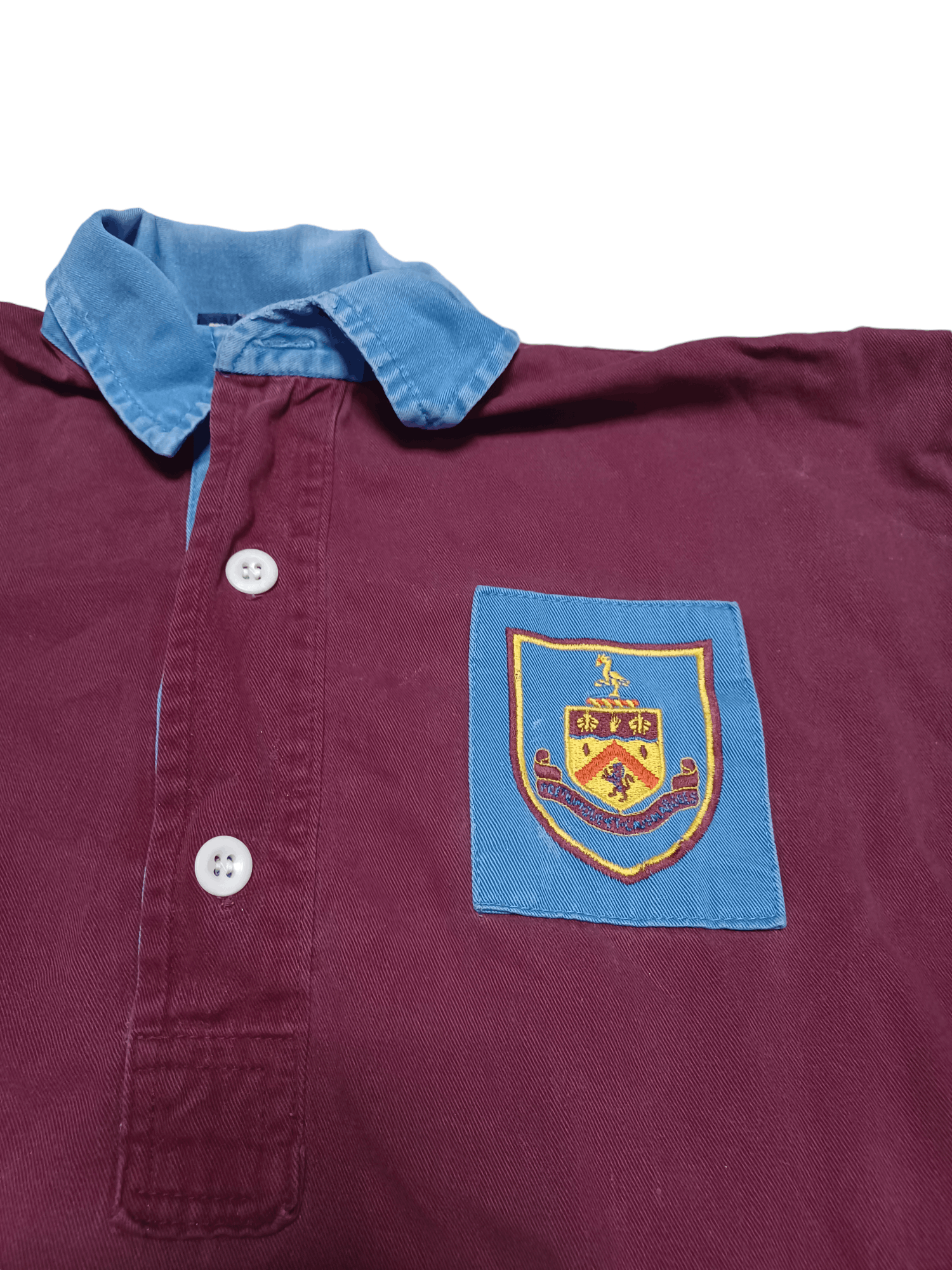 Toffs TOFFS MADE IN UK 19 CENTURY STYLE BURNLEY SOCCER JERSEY Size US L / EU 52-54 / 3 - 3 Thumbnail