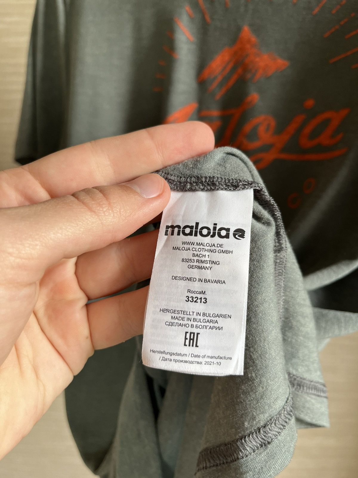Maloja Maloja RoccaM Men's Merino Wool Trail T-Shirt Size US S / EU 44-46 / 1 - 7 Thumbnail