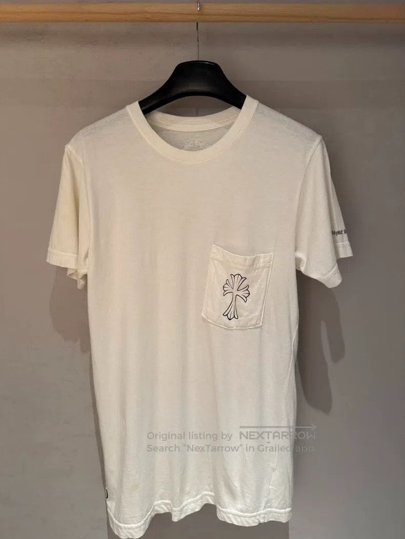 Chrome Hearts CHROME HEARTS Size S White scroll sketch cross short sleeve Size US S / EU 44-46 / 1 - 2 Thumbnail
