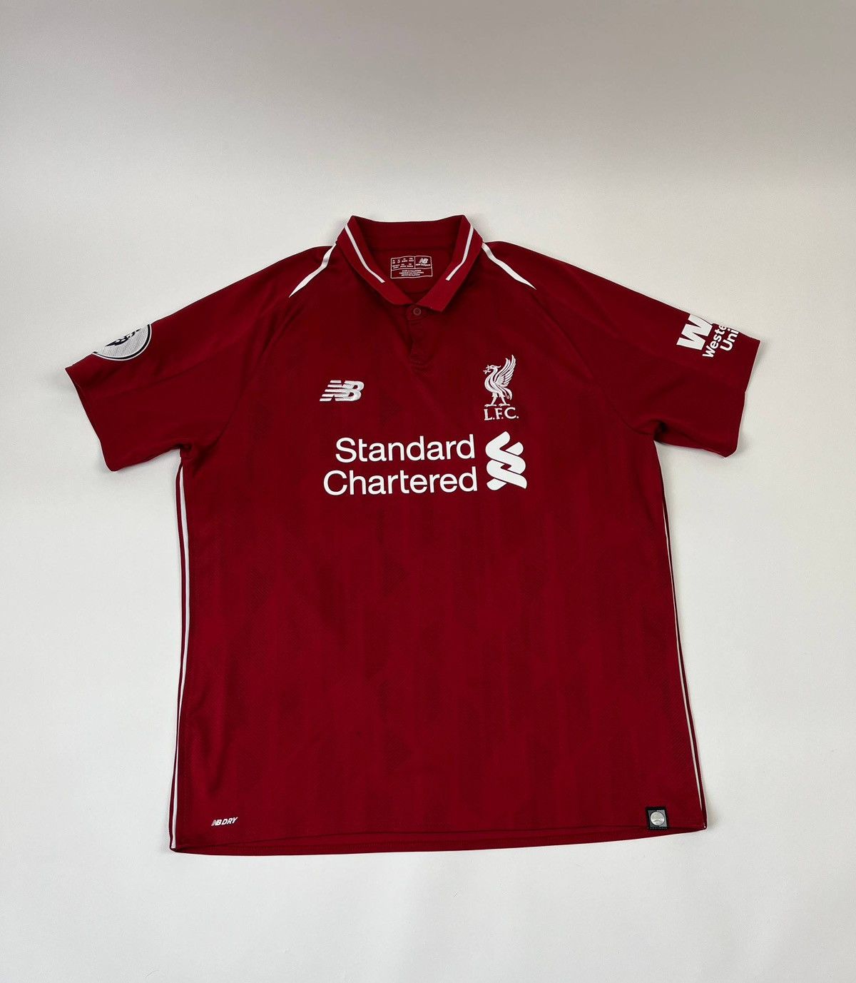 New Balance Liverpool FC Home Jersey 2018-19 Premier League Jersey Size US XL / EU 56 / 4 - 1 Thumbnail