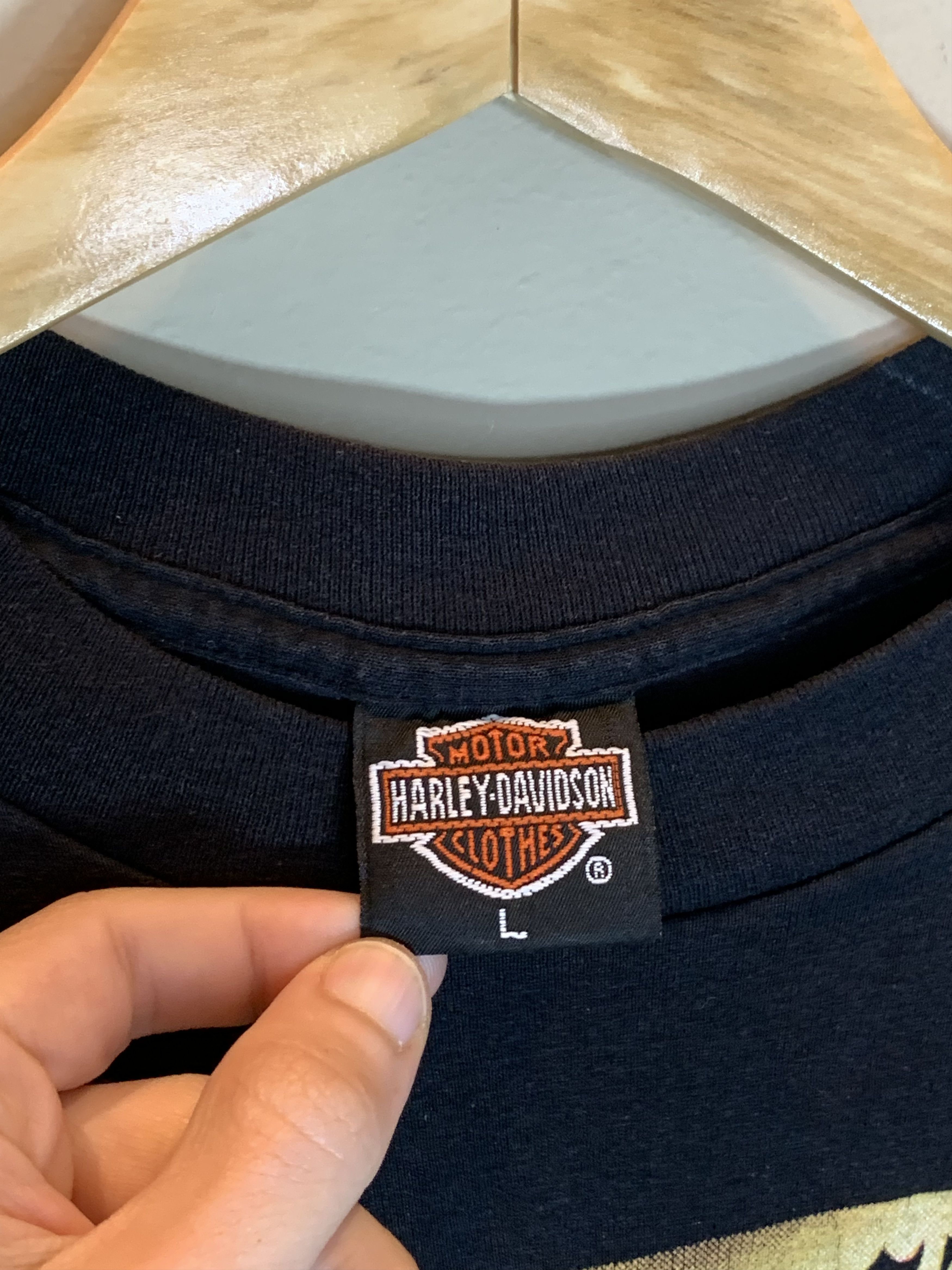 Harley Davidson RARE Vintage 1991 3D Emblem Harley Davidson Survival T-Shirt Size US L / EU 52-54 / 3 - 9 Thumbnail