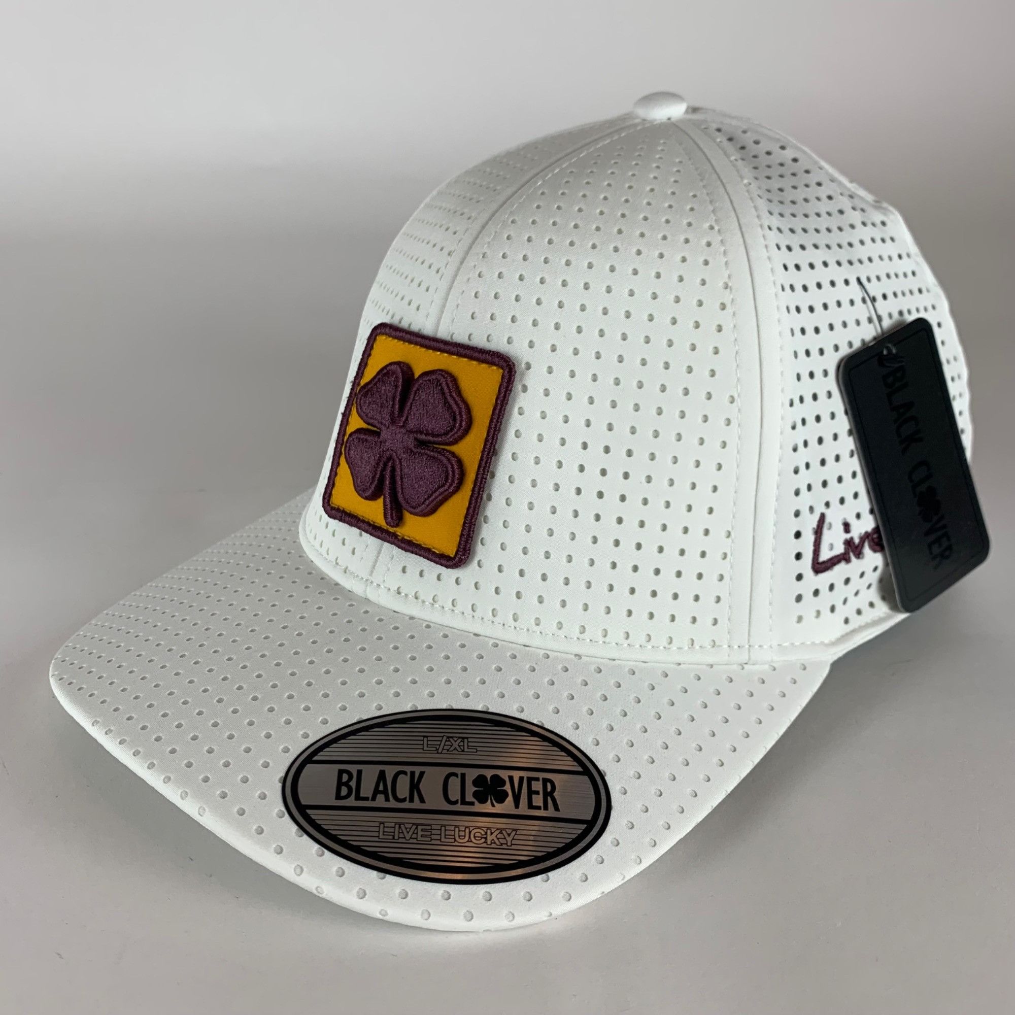 Other Arizona State Sun Devils Black Clover Fitted Hat L/XL Size ONE SIZE - 3 Thumbnail