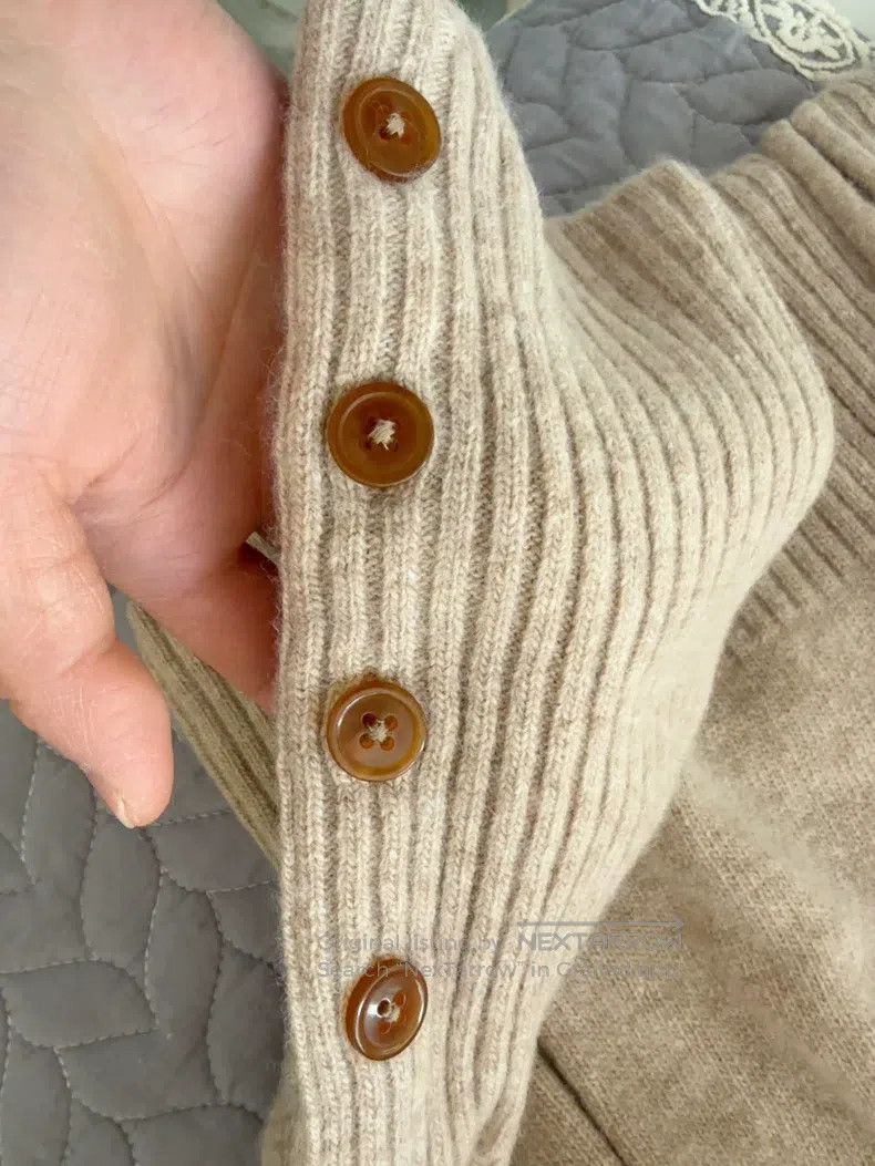 Vivienne Westwood Vivienne Westwood Saturn Jacquard Sweater, Khaki Collar St Size XS / US 0-2 / IT 36-38 - 6 Thumbnail