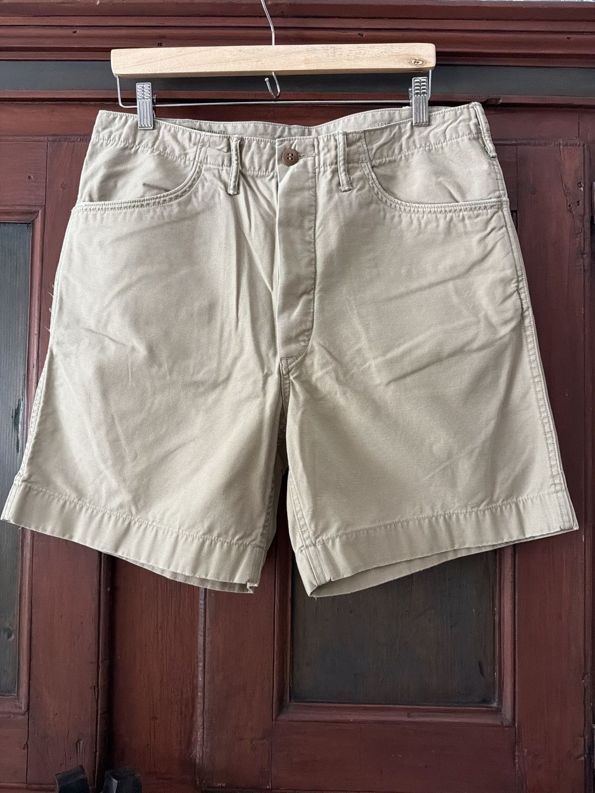 RRL Khaki shorts