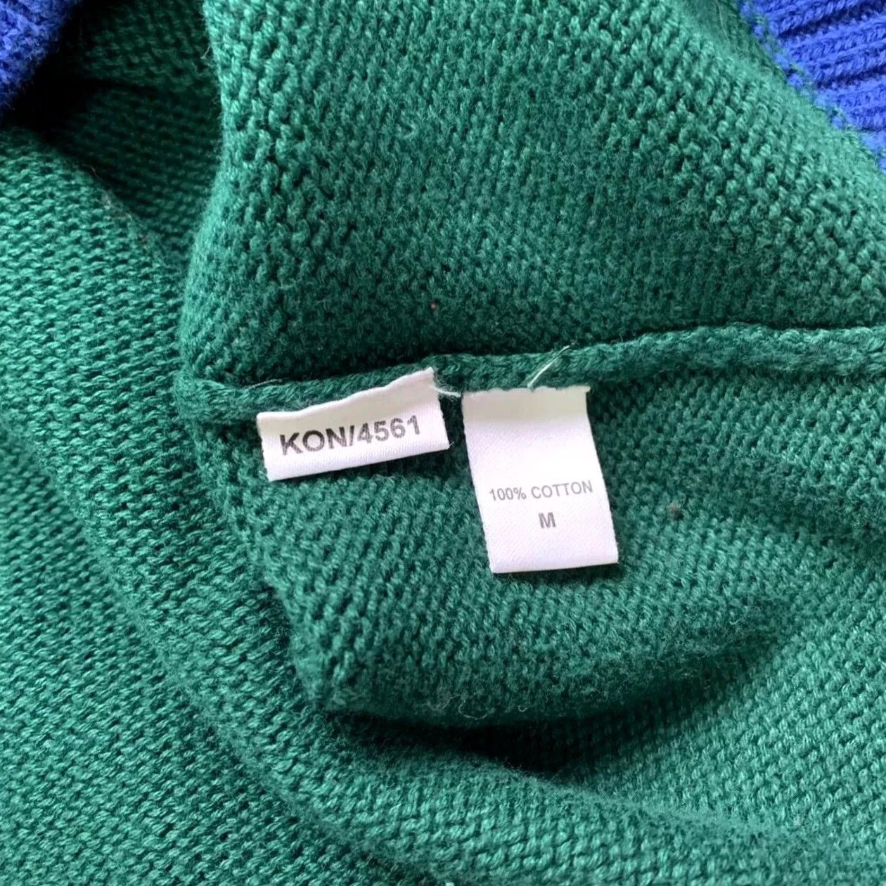 Yves Saint Laurent SAINT LAURENT MEN GREEN KNIT SWEATER YSL SWEATSHIRT M Adult Crew Neck Pullover Size US M / EU 48-50 / 2 - 8 Thumbnail