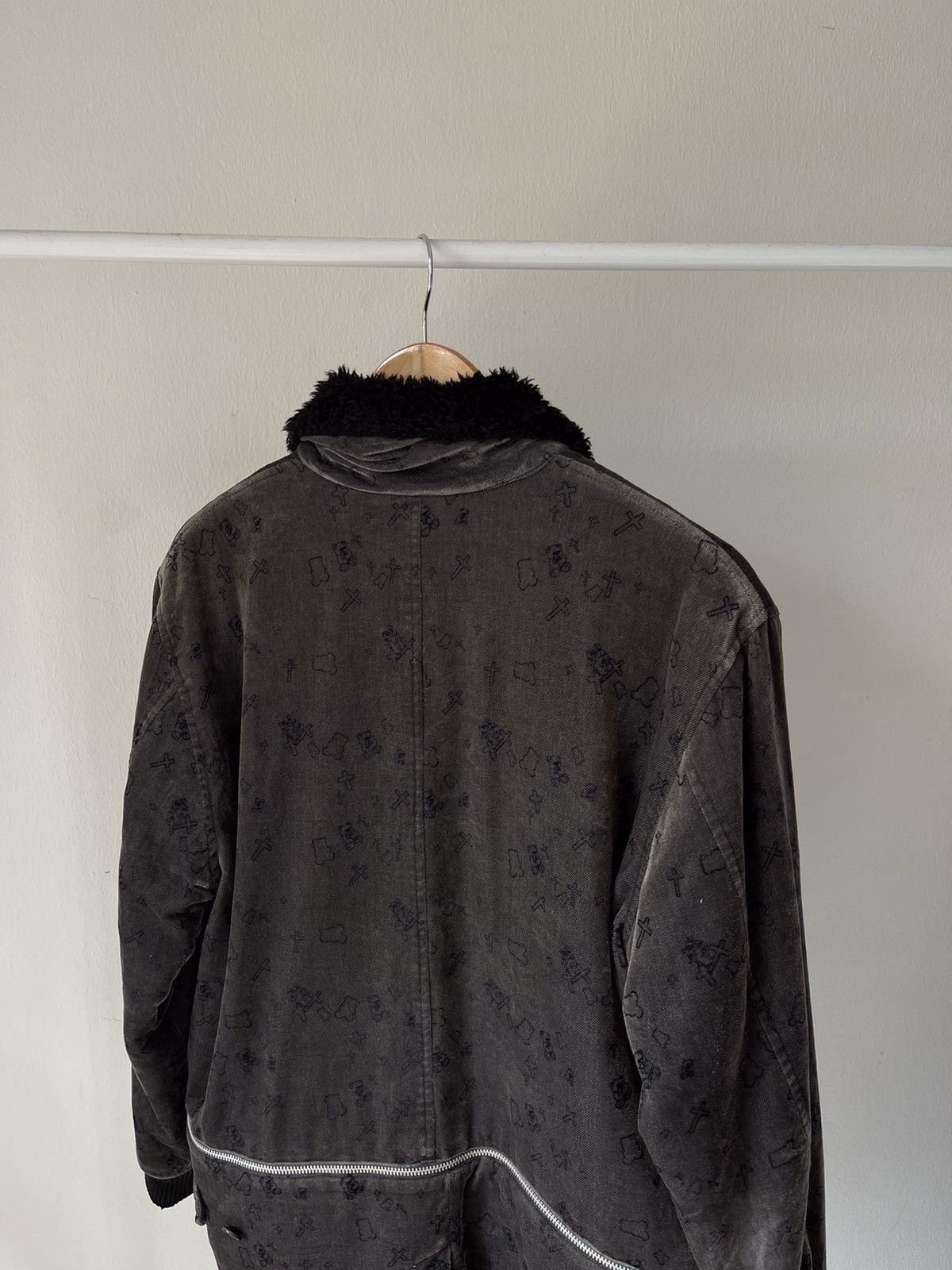 Jun Takahashi F/W2002 Undercover ‘Witch Cell Division’ Cross Bear Jacket Size US M / EU 48-50 / 2 - 12 Thumbnail