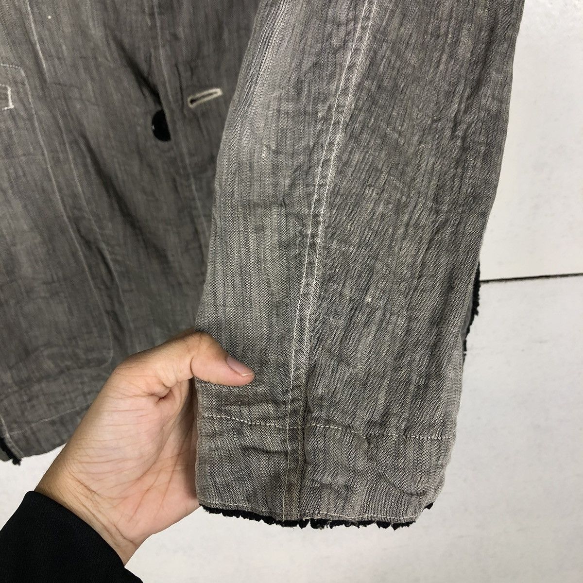 Yohji Yamamoto 🔥VINTAGE 80’s Y’S YOHJI YAMAMOTO PLEATED CHORE JACKET Size US M / EU 48-50 / 2 - 14 Thumbnail