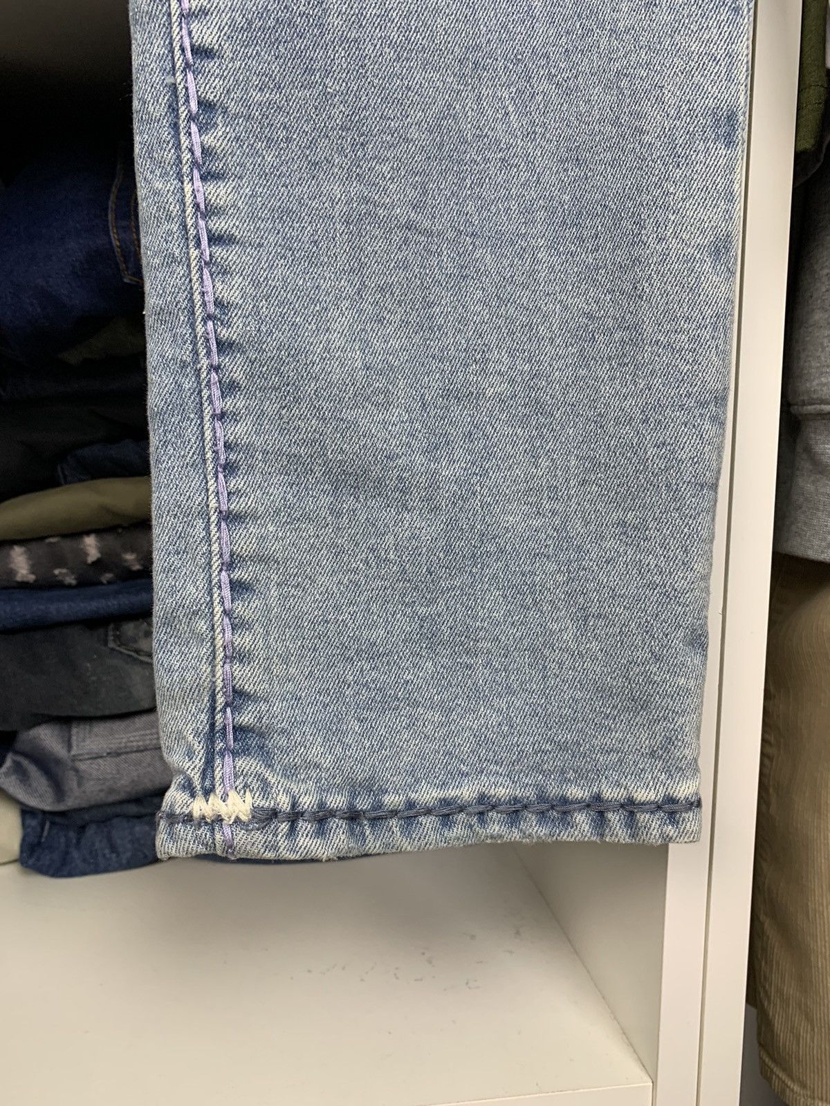 True Religion Rocco Relaxed Skinny Distressed Denim Jeans