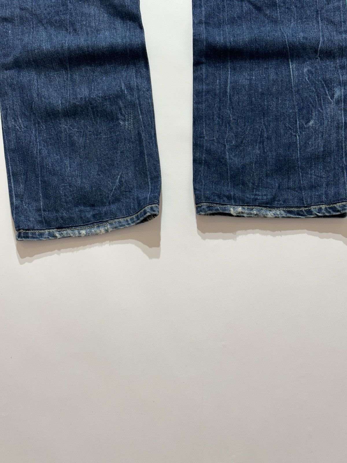 Diesel Diesel Timmen Distressed Blue Jeans Size US 33 - 8 Thumbnail