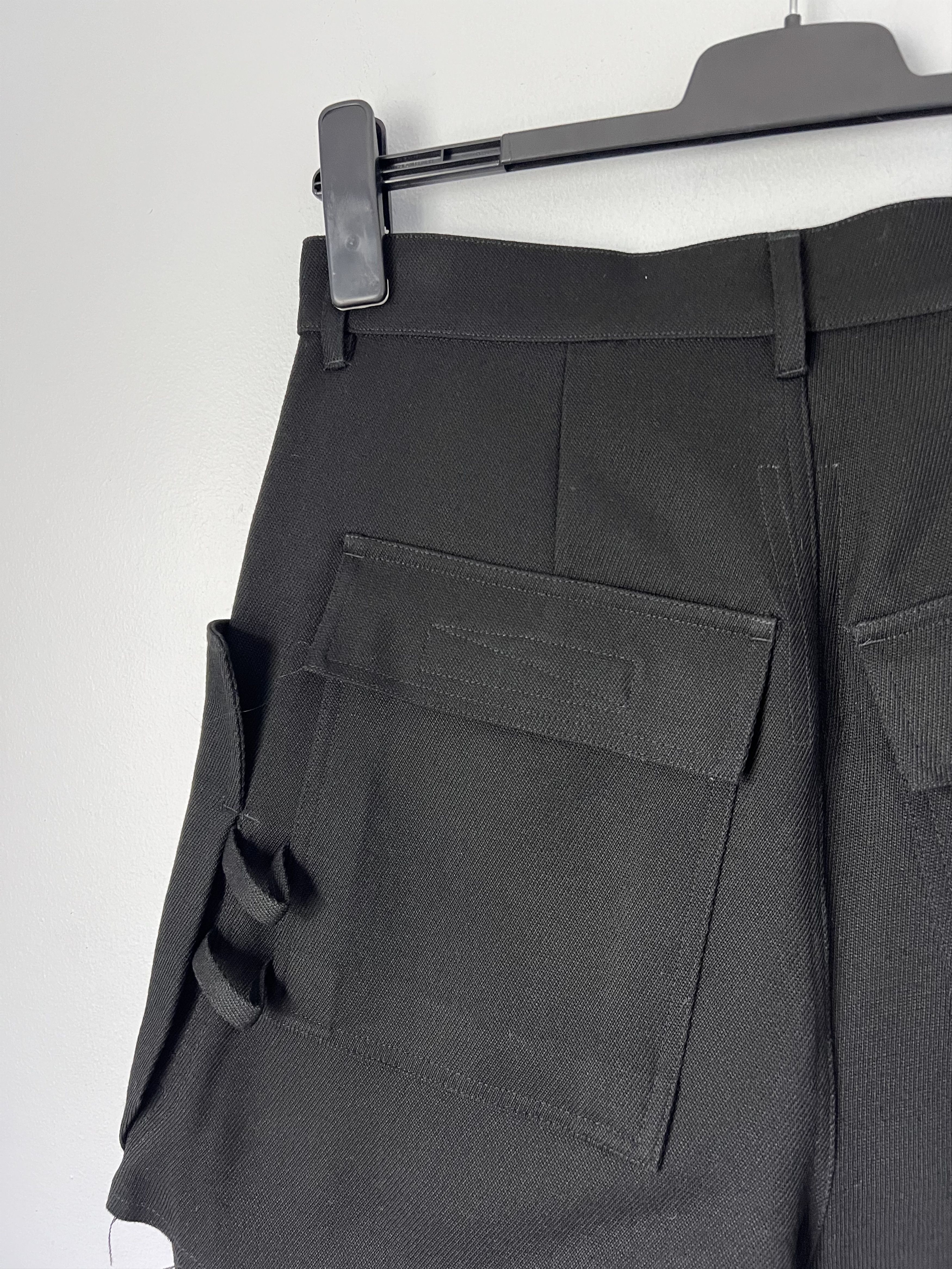 Rick Owens Rick Owens Stefan Cargo Shorts in Black Size US 31 - 5 Thumbnail