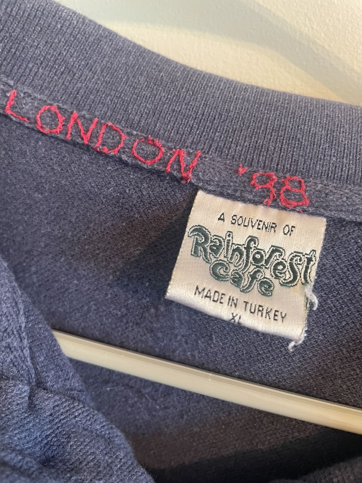 Vintage Rinforest Cafe Polo Size US XL / EU 56 / 4 - 3 Thumbnail