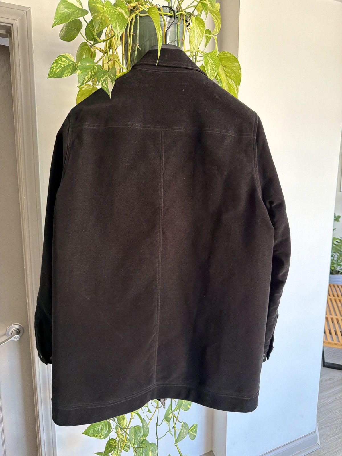 Rick Owens Rick Owens DRKSHDW F/W17 Moleskin Brother Coat Size US L / EU 52-54 / 3 - 2 Thumbnail