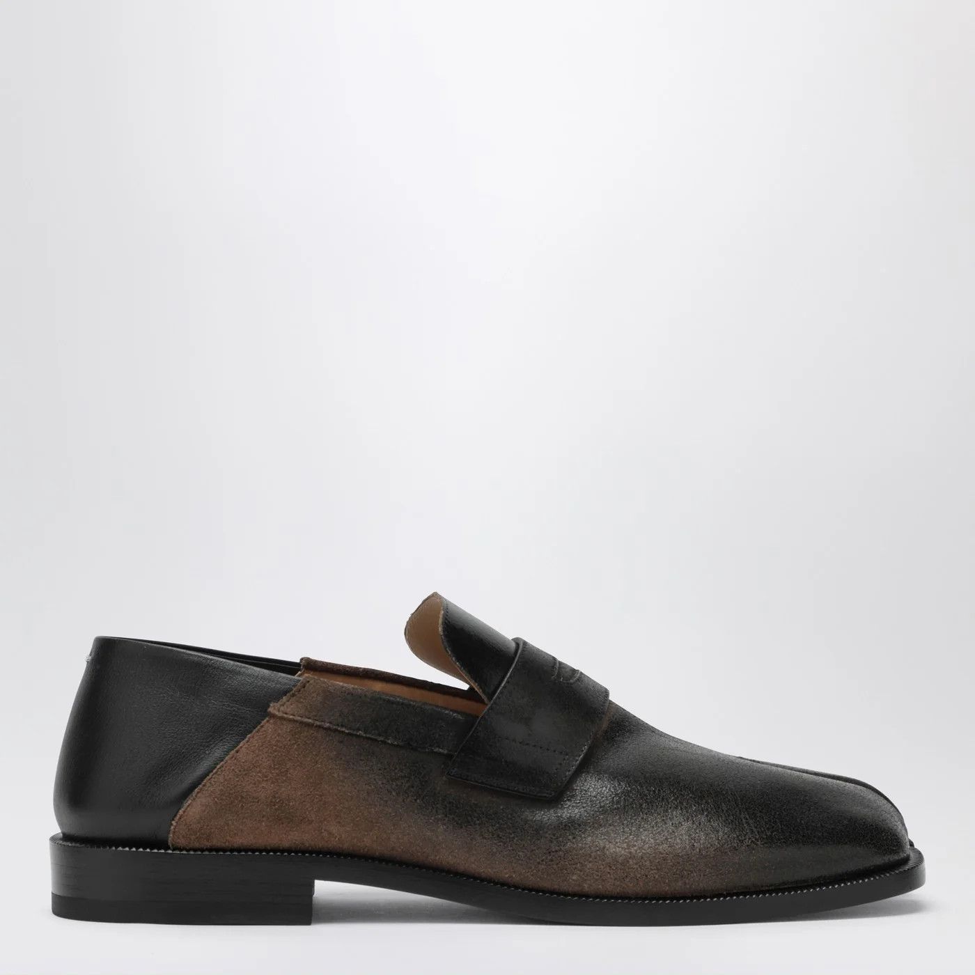 Maison Margiela o1d2blof0526 Tabi Loafers Shoes in Brown Size US 12 / EU 45 - 1 Thumbnail