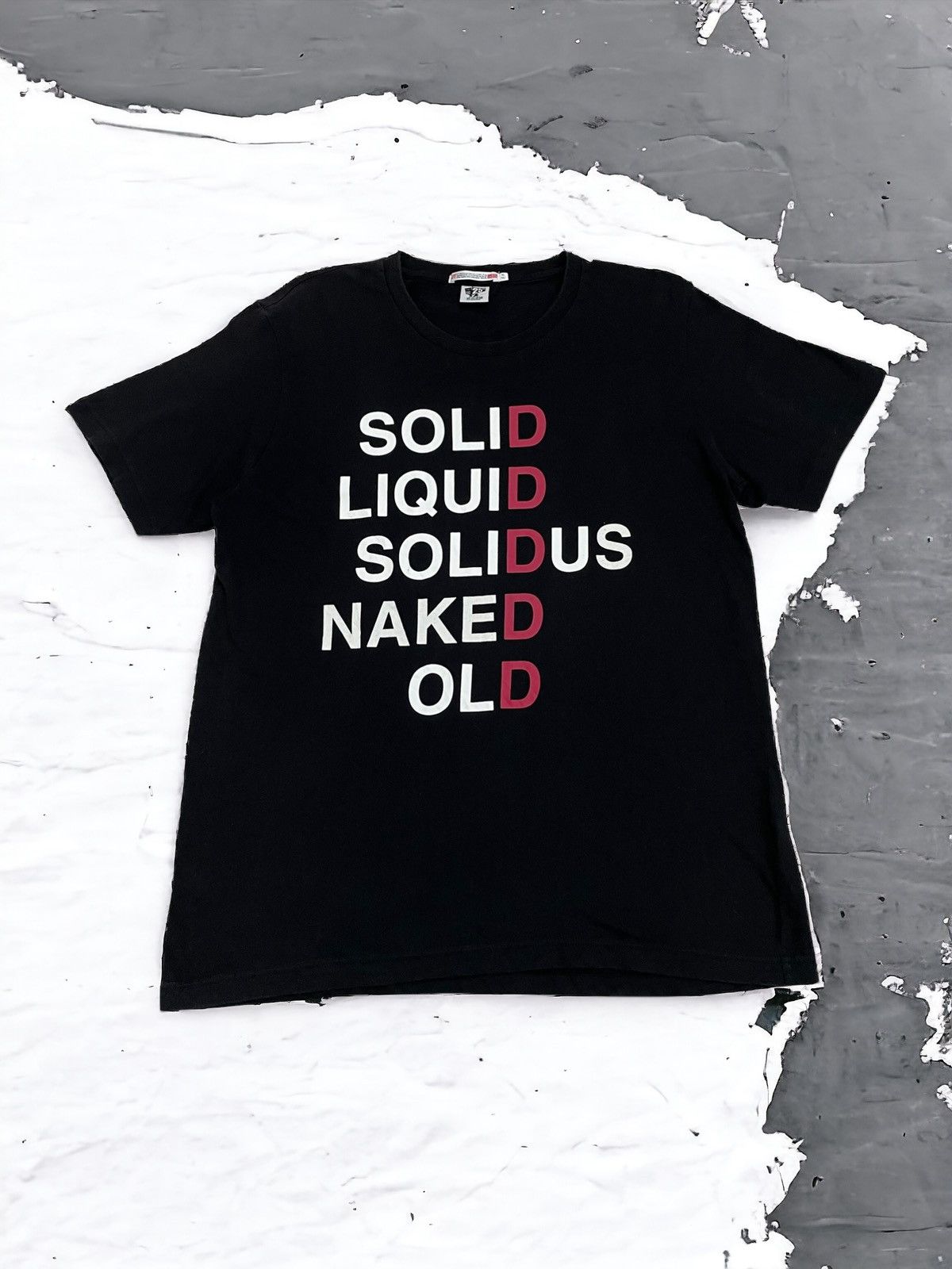 Anime Uniqlo Metal Gear Anniversary Wording Naked Solid Size US XL / EU 56 / 4 - 1 Thumbnail