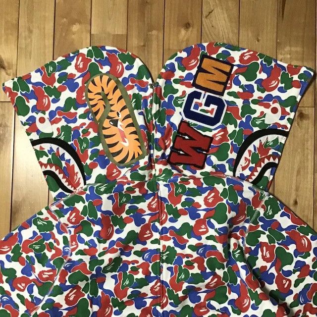 Bape 2024 🔥QINGDAO Store Camo🔥 BAPE shark full zip hoodie APE Size US XXL / EU 58 / 5 - 2 Thumbnail