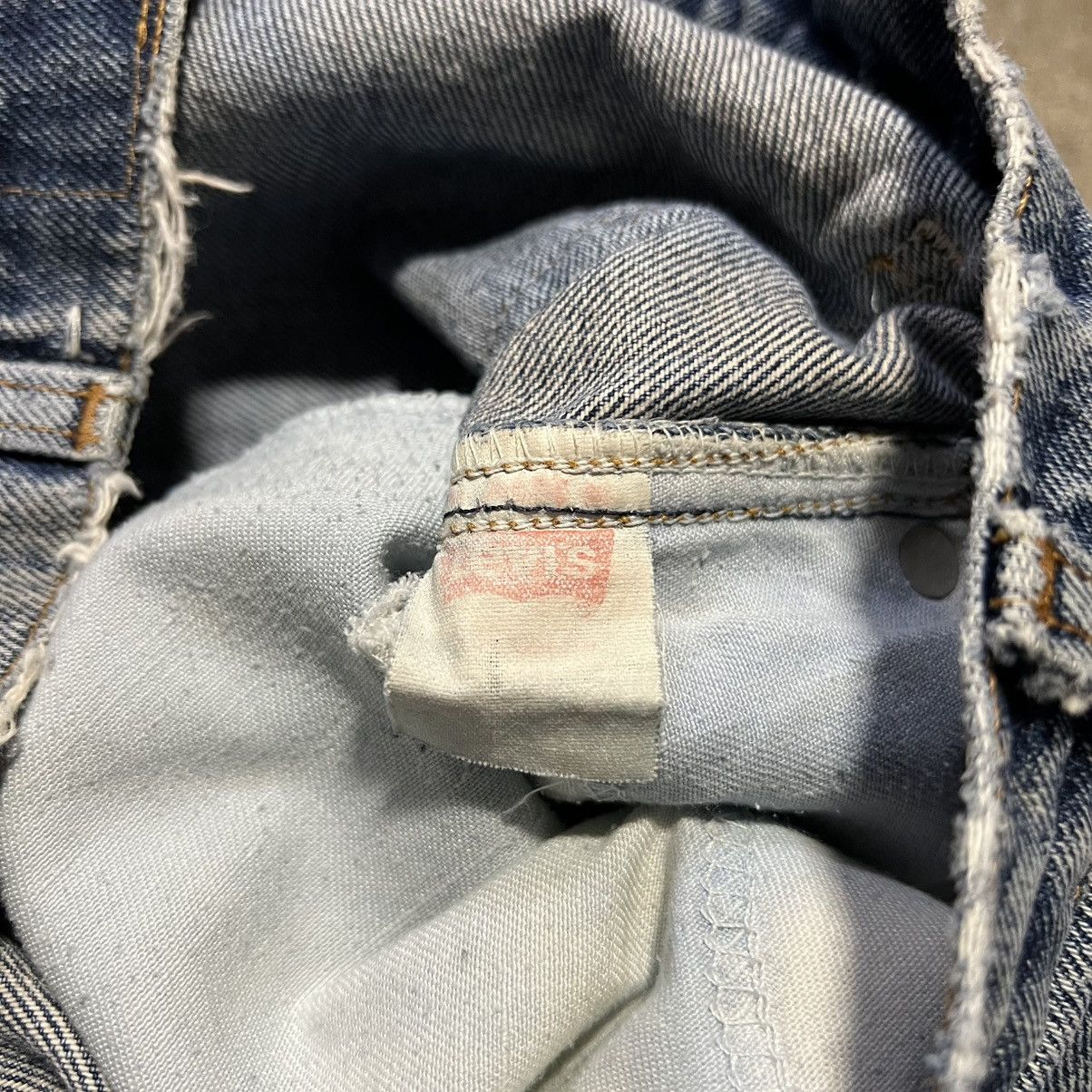 Levi's Vintage Levis Silver Tab Straight Fit Washed Denim Jeans 80s Size US 32 / EU 48 - 11 Thumbnail