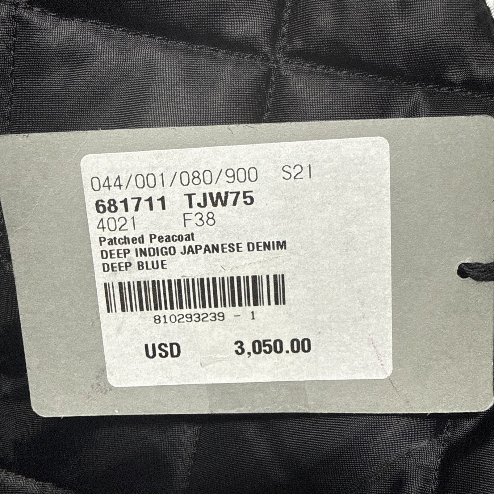 Balenciaga Balenciaga Patched Pea Coat Size US M / EU 48-50 / 2 - 7 Thumbnail
