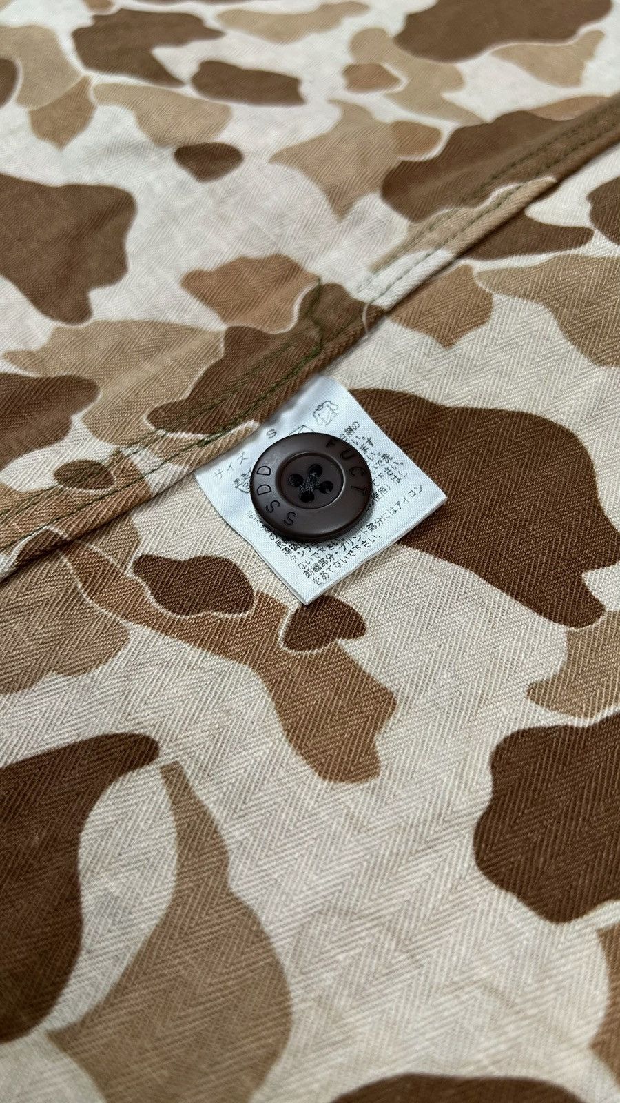 FUCT Fuct Camo Button Up Shirt Size US S / EU 44-46 / 1 - 14 Thumbnail