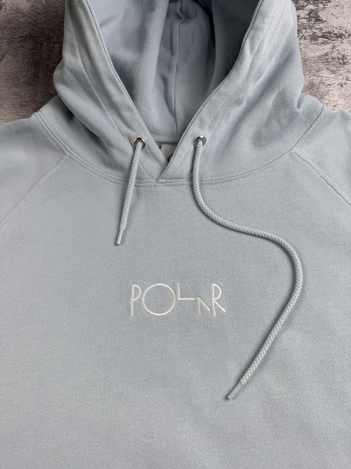 Polar Skate Co. Polar Skate Co Default Rap Hip Hop Baggy Blue Sweatshirt Hoodie Pullovover Size US L / EU 52-54 / 3 - 7 Thumbnail