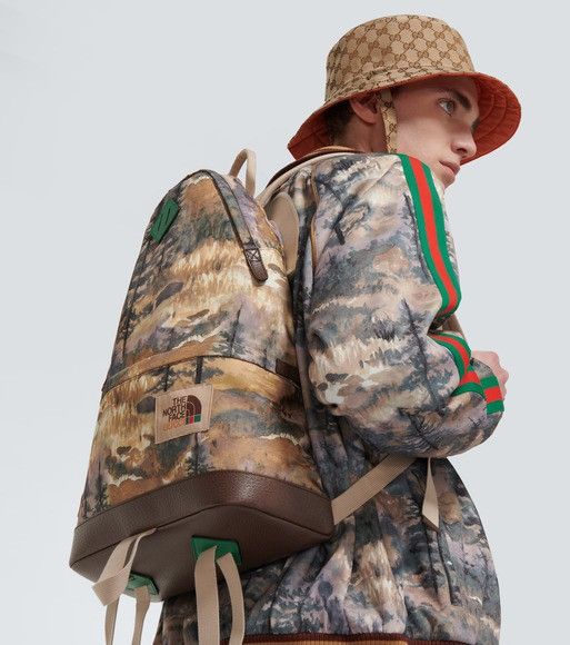 Gucci × The North Face Gucci x North Face GG Canvas Backpack Size ONE SIZE - 2 Thumbnail
