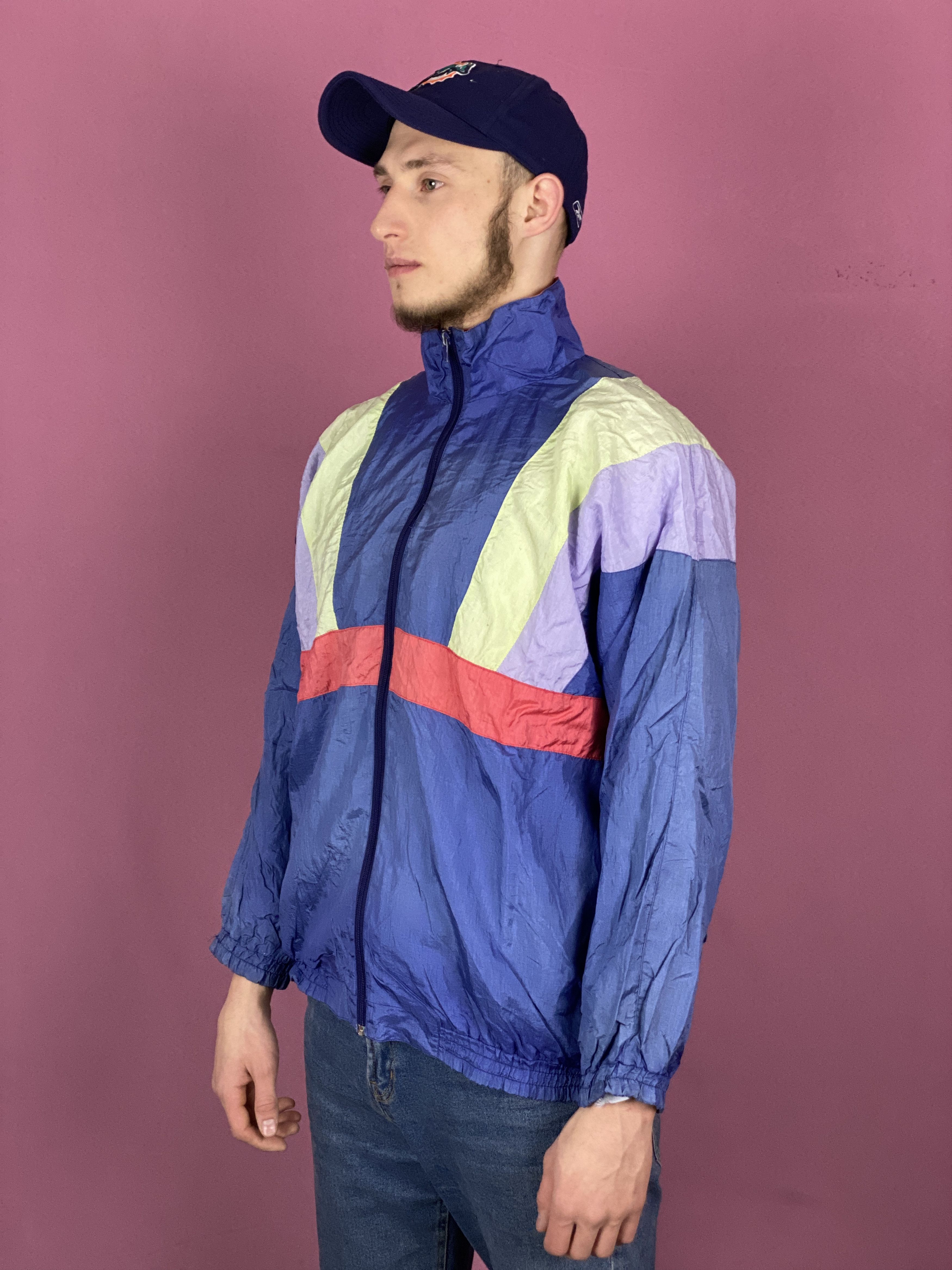 Vintage 90s Vintage Men's Windbreaker Jacket - Size L Size US L / EU 52-54 / 3 - 2 Thumbnail