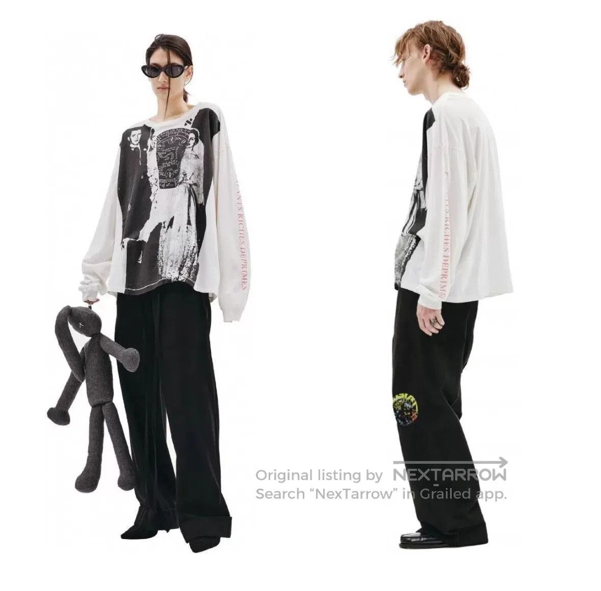 Enfants Riches Deprimes Enfants Riches Deprimes Graffiti Long Sleeve Shirt. Size US L / EU 52-54 / 3 - 8 Thumbnail