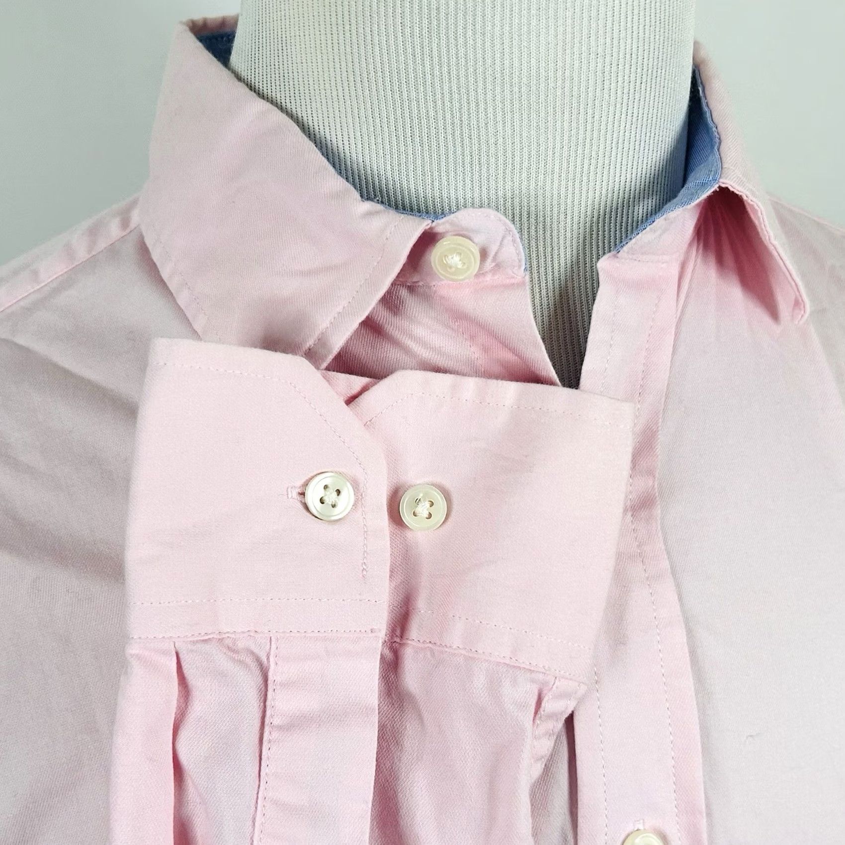 Tommy Hilfiger Tommy Hilfiger Medium Casual Button Front Shirt Pink 100% Cotton Shirt Men M Pink 100% Cotton Button-Front Casual Mens Shirt Size US M / EU 48-50 / 2 - 4 Thumbnail