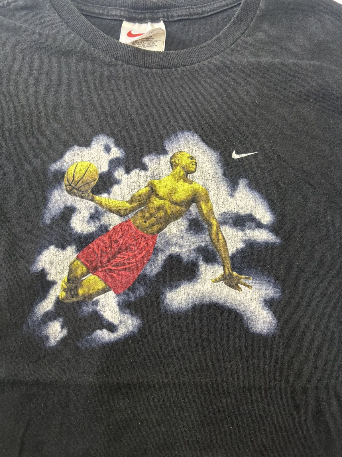 Jordan Brand × Nike × Vintage VTG NIKE x JORDAN T-SHIRT Size US L / EU 52-54 / 3 - 3 Thumbnail