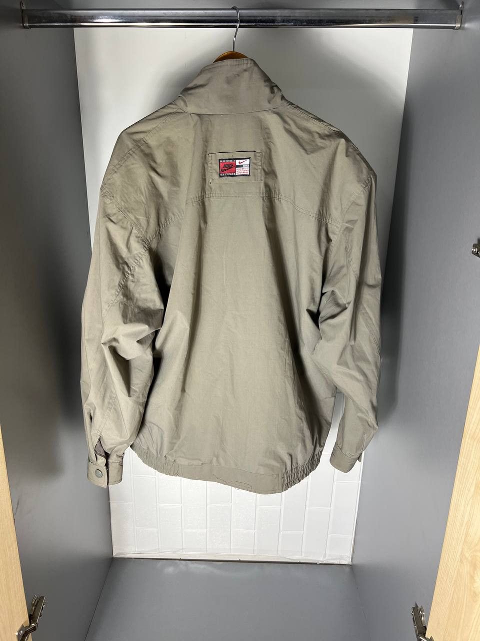 Vintage VERY RARE NIKE RETRO LIGHT JACKET DRILL SWOOSH Y2K 90s USA Size US XL / EU 56 / 4 - 7 Thumbnail