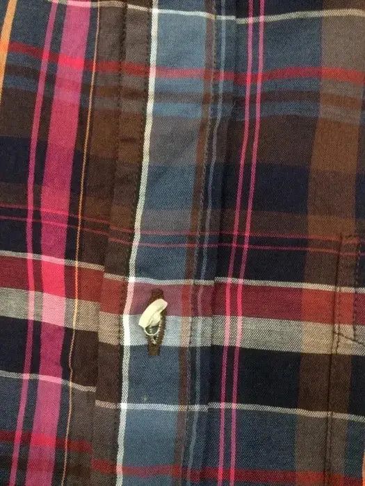 Beams Plus Beams Co.ltd Plaid Tartan Single Pocket Shirt Button Up Size US L / EU 52-54 / 3 - 6 Thumbnail