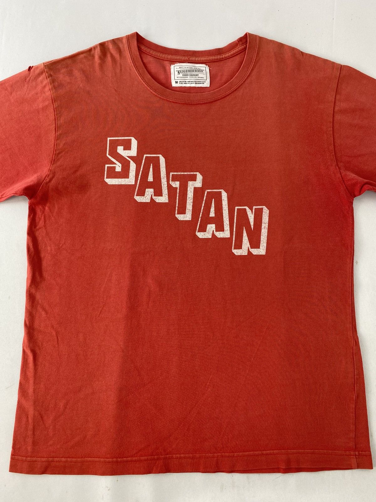 Neighborhood Hype Neighborhood Technical Apparel Satan Spell Out Tee Size US M / EU 48-50 / 2 - 3 Thumbnail