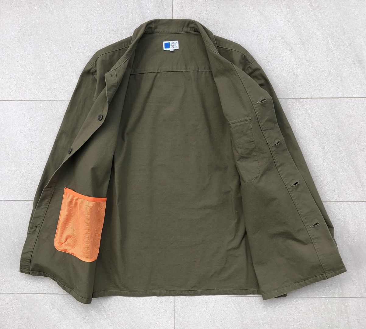 Pure Blue Japan F.W.U RIPSTOP PLAIN OVERSHIRT JAPAN BLUE JEANS Size US M / EU 48-50 / 2 - 3 Thumbnail