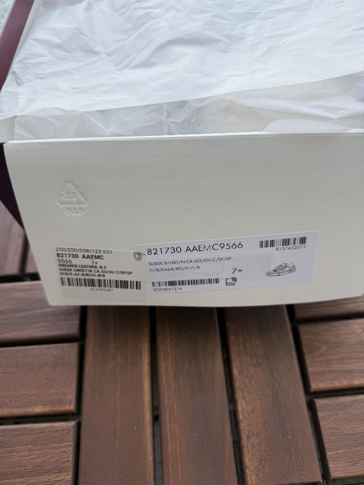 Gucci Gucci Men’s Re-Web Sneaker Size 9.5 US Size US 9.5 / EU 42-43 - 9 Thumbnail
