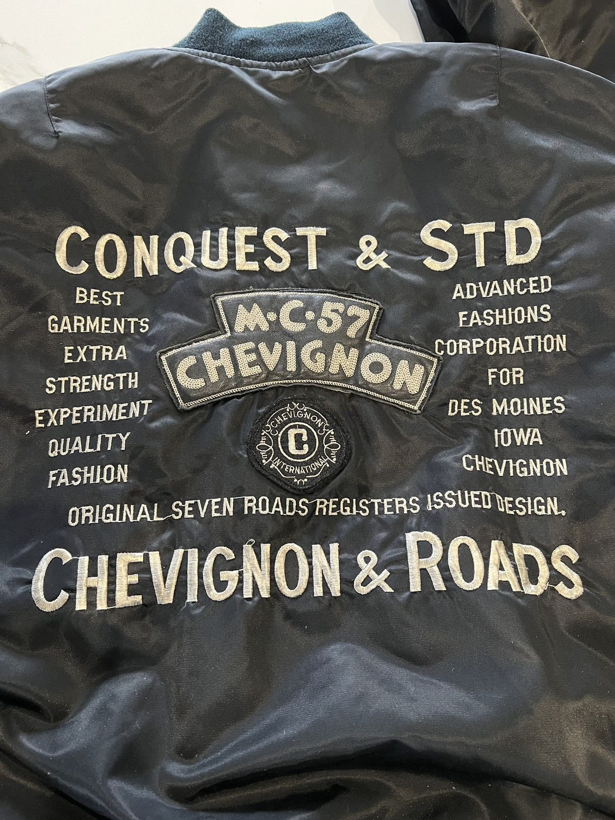 Chevignon × Vintage Vintage Chevignon bomber jacket Size US XL / EU 56 / 4 - 12 Thumbnail