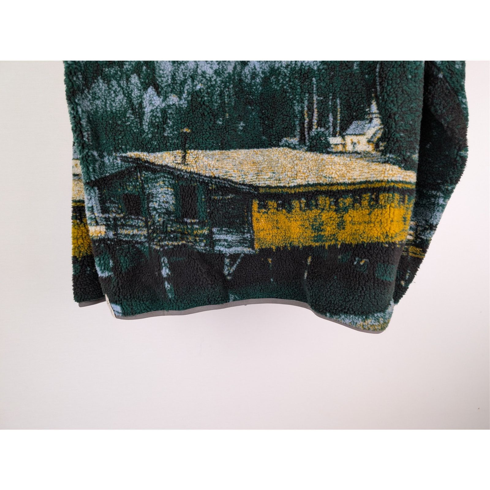 Todd Snyder o1rshd1 CC20 outdoor scenic print borg full zip jacket Size US S / EU 44-46 / 1 - 12 Thumbnail