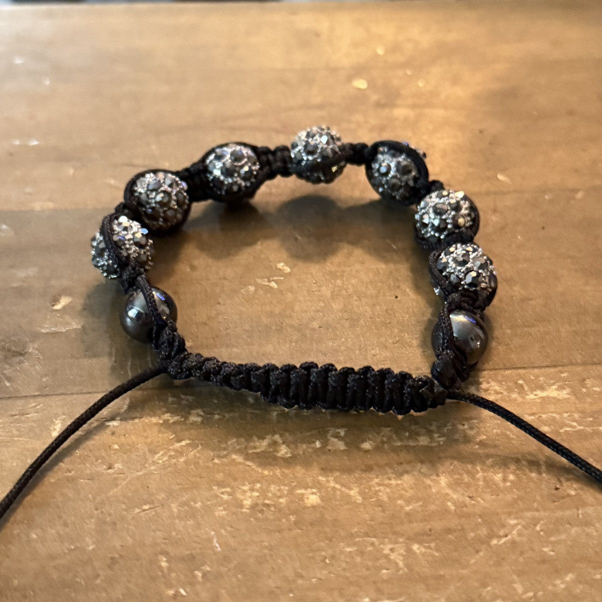 Other Black hematite Shamballa bracelet Size ONE SIZE - 3 Thumbnail