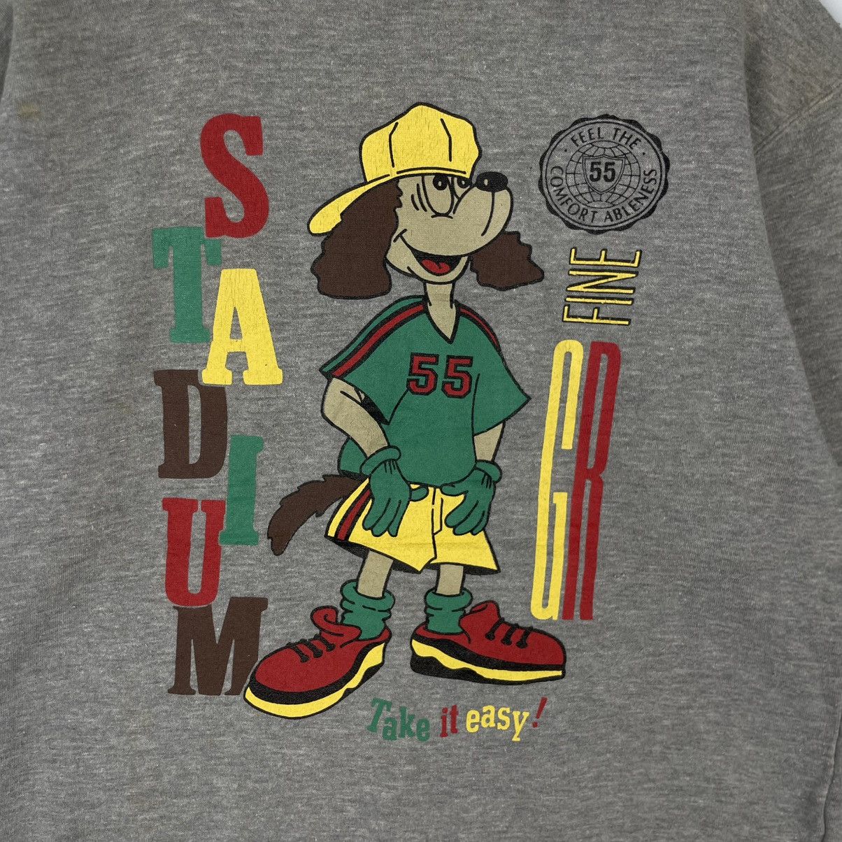 Designer × Vintage vintage Hoodie/sweater cartoon big logo crewneck sweatshirt- Size US M / EU 48-50 / 2 - 10 Thumbnail