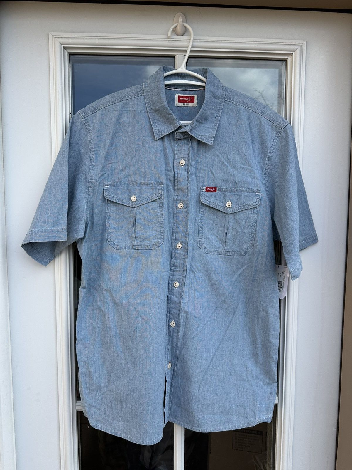 Wrangler New Wrangler Denim Premium pocket shirt Size US M / EU 48-50 / 2 - 1 Thumbnail